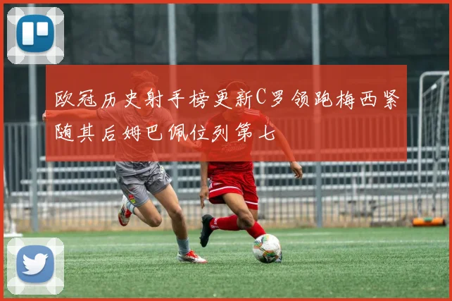 欧冠历史射手榜更新C罗领跑梅西紧随其后姆巴佩位列第七